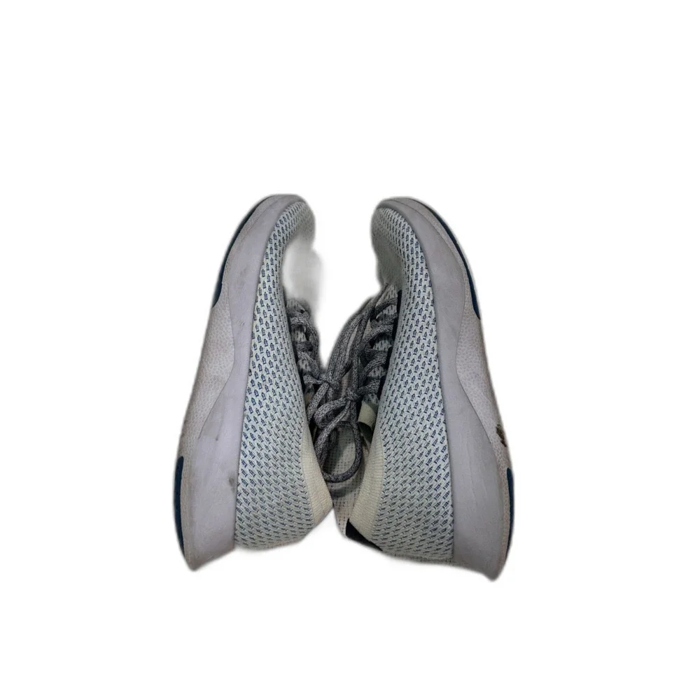 Allbirds Tree Dasher White with Blue shoes size 10